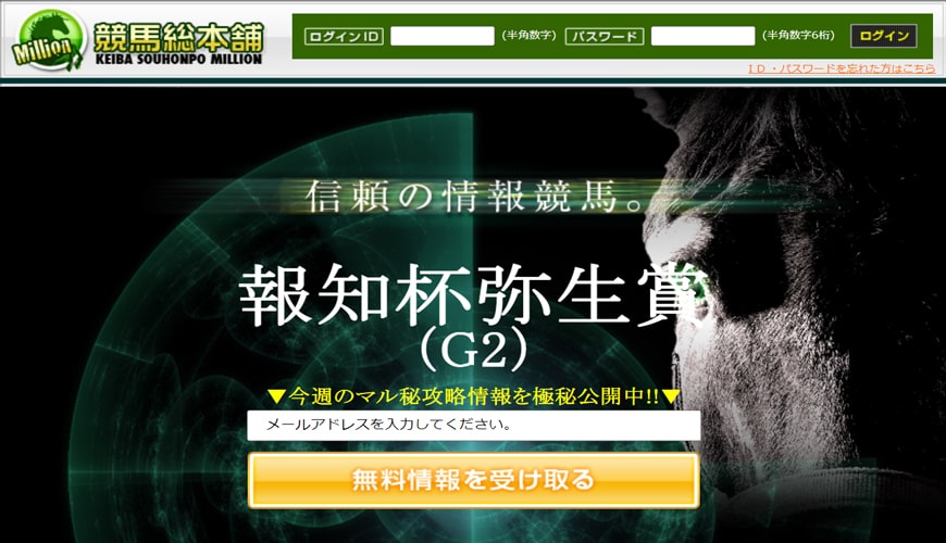 【悪評】競馬総本舗ミリオン(Million)